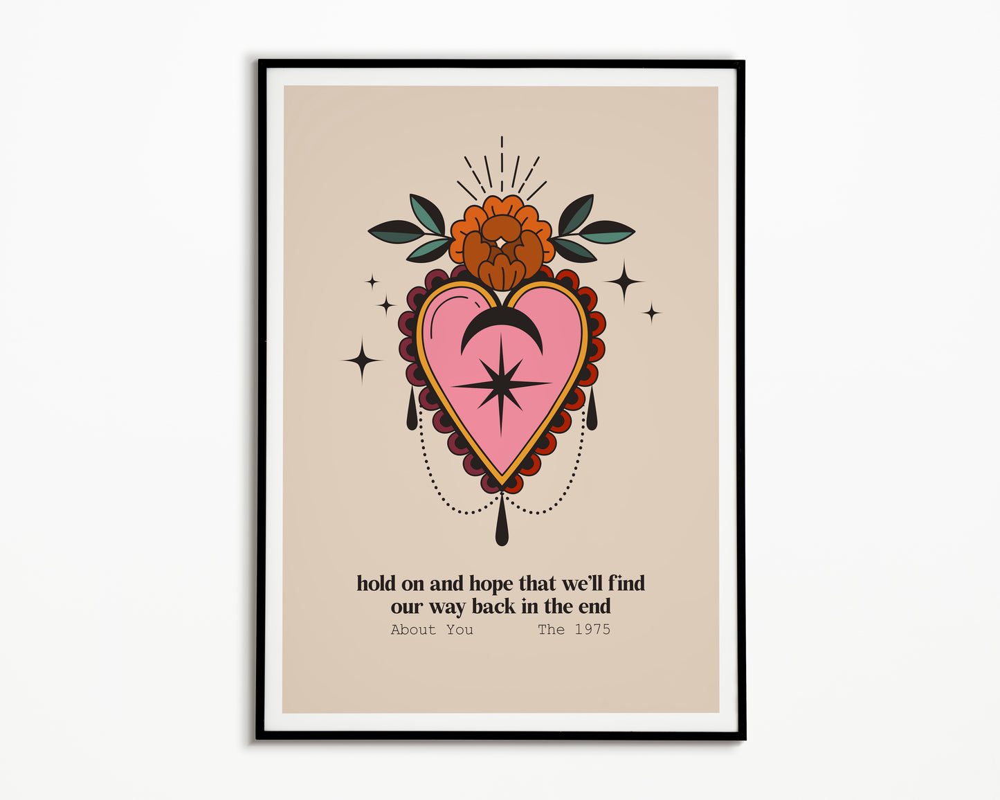 About You The 1975 Print