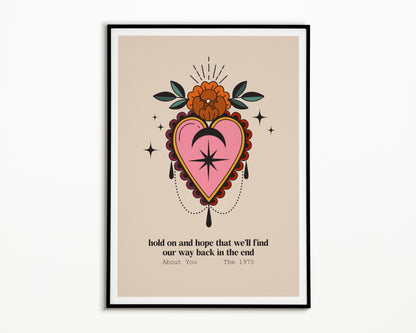 About You The 1975 Print