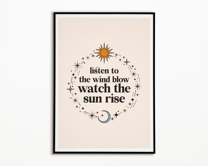 The Chain Fleetwood Mac Print