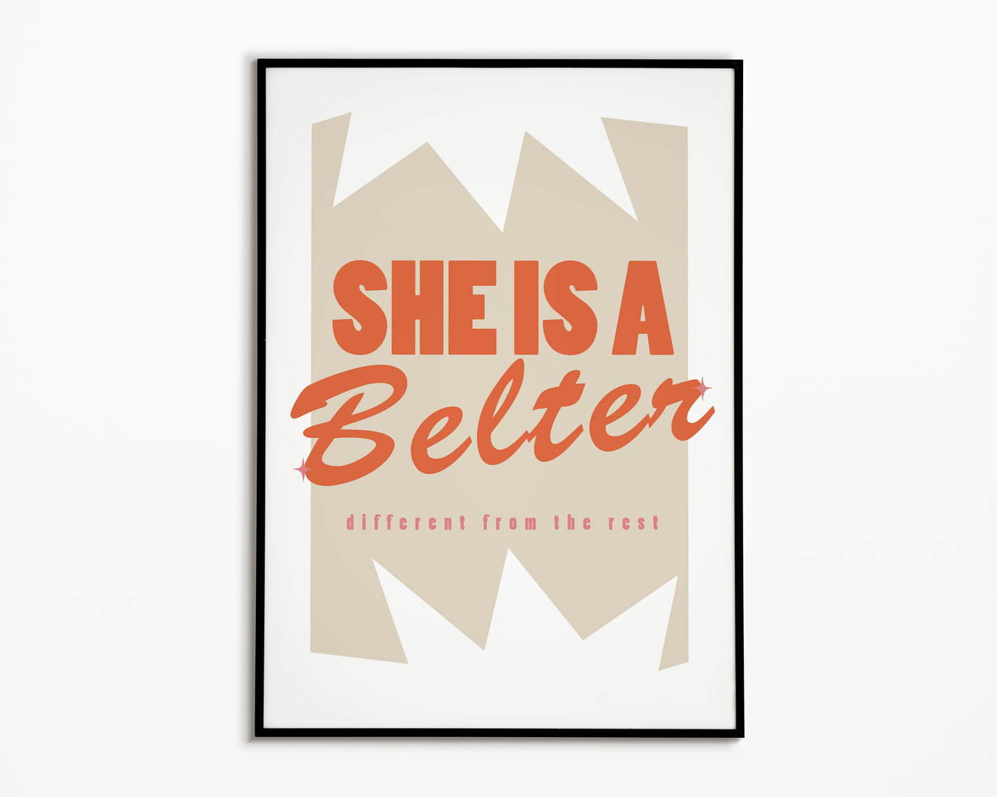 Belter Gerry Cinnamon Print