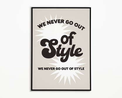 Style Taylor Swift Print