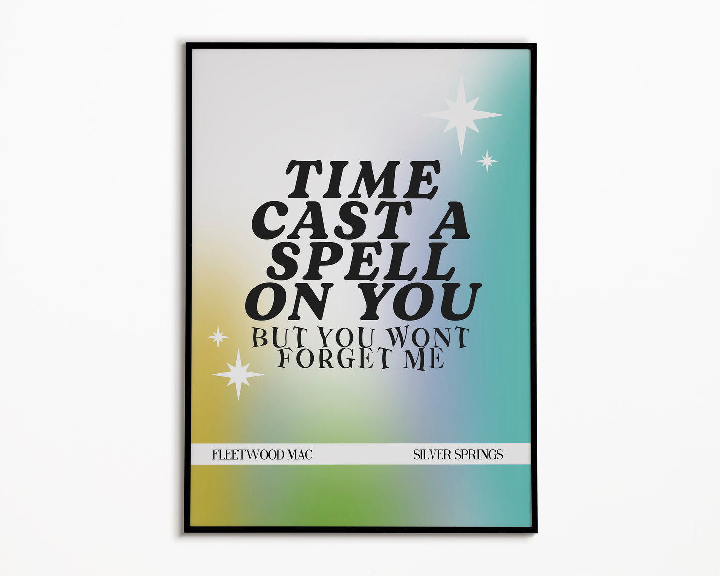 Silver Spring Fleetwood Mac Print