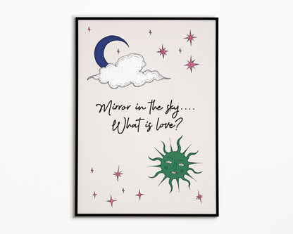 Landslide Fleetwood Mac Print