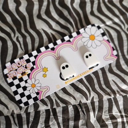 Dinky Ghostie Studs