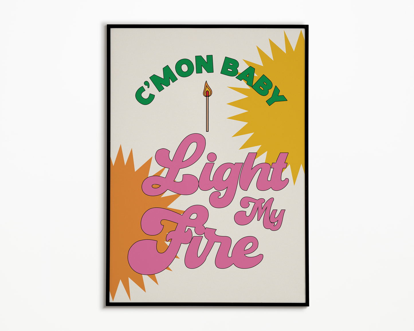 Light My Fire The Doors Print