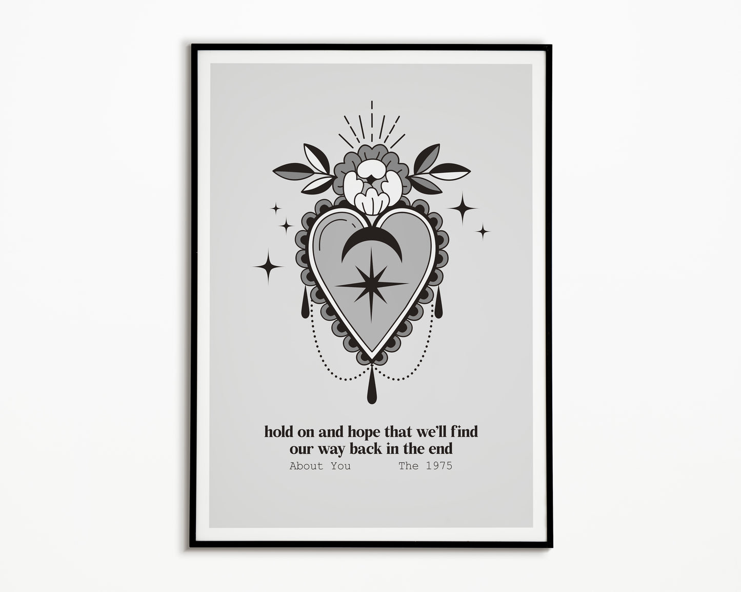 About You The 1975 Print