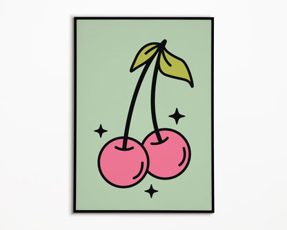 Cherries Print