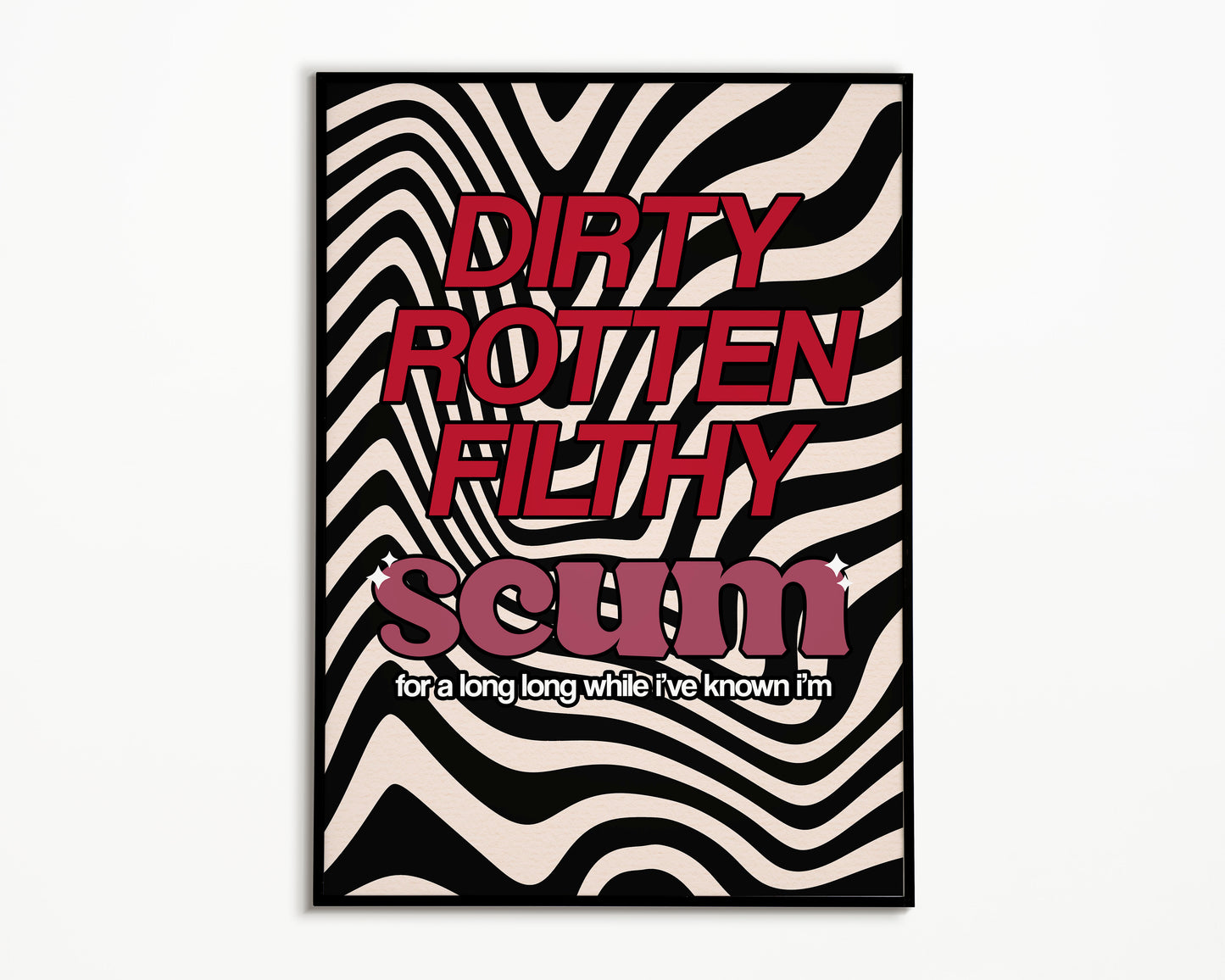 I'm Scum IDLES Print
