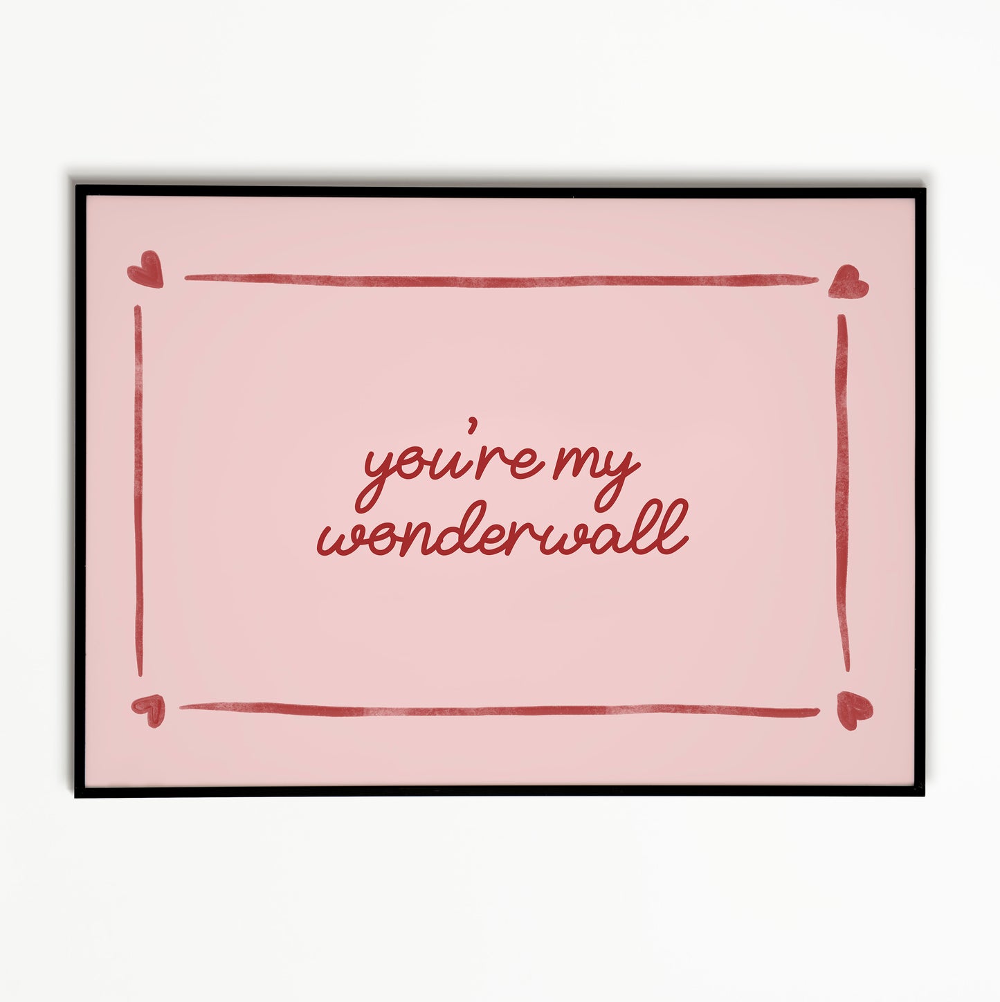 Wonderwall Oasis Print