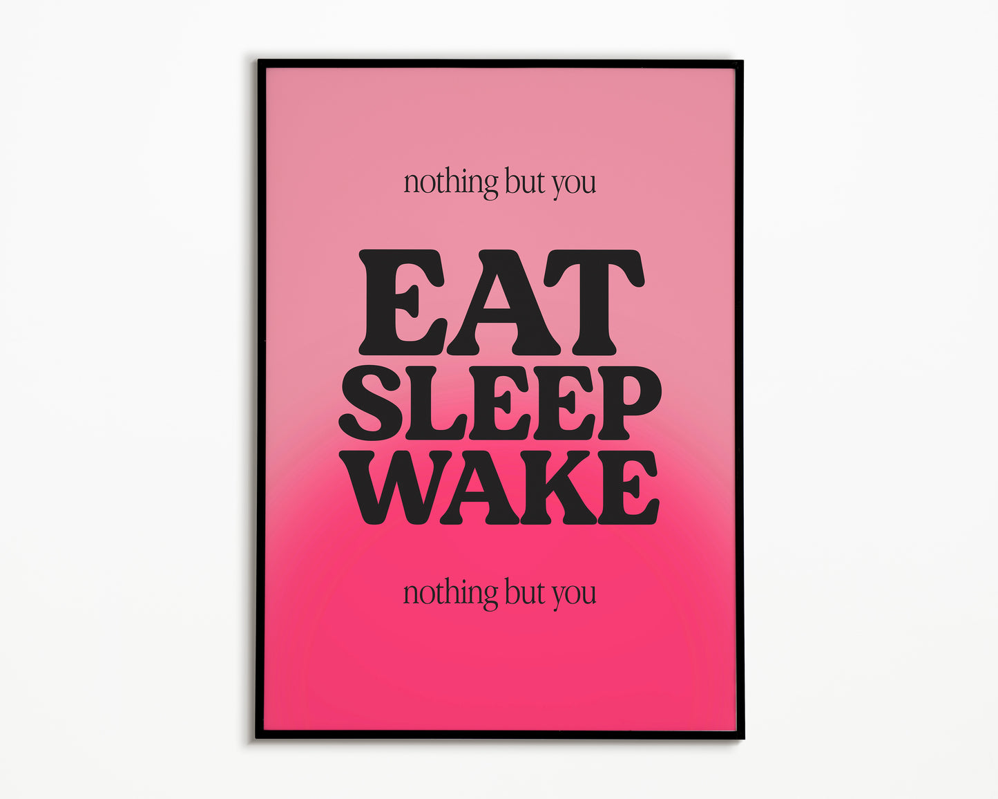 Eat, Sleep, Wake (Nothing But You) Bombay Bicycle Club Print