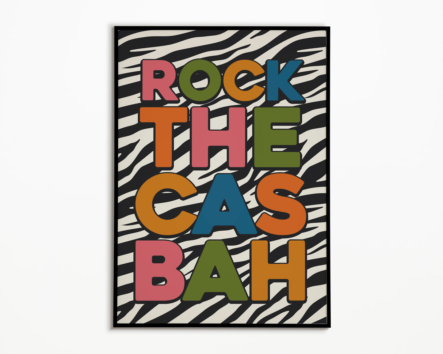 Rock The Casbah The Clash Print