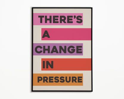 Pressure The 1975 Print