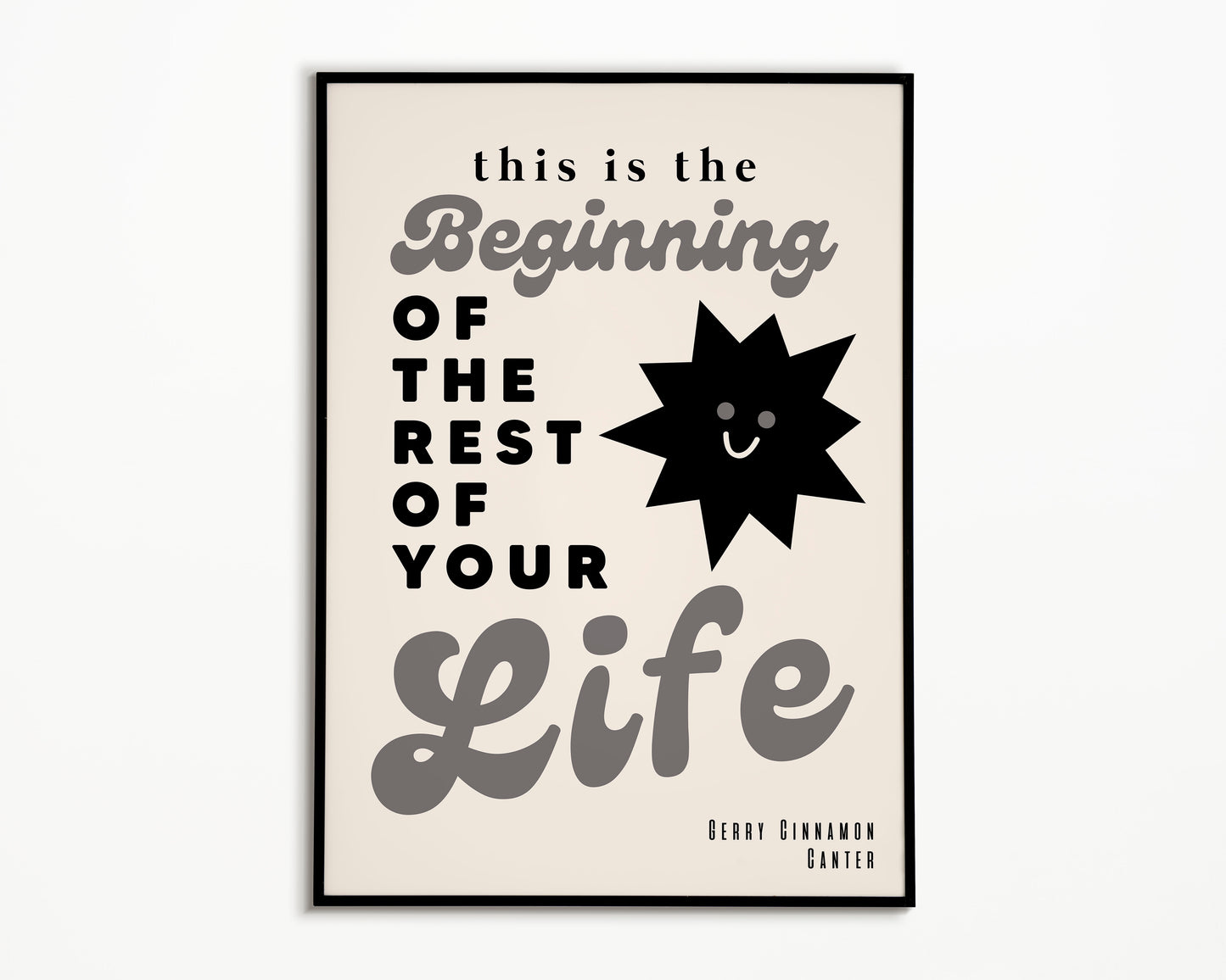 Canter Gerry Cinnamon Print