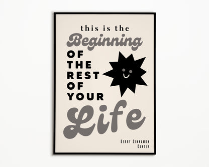 Canter Gerry Cinnamon Print