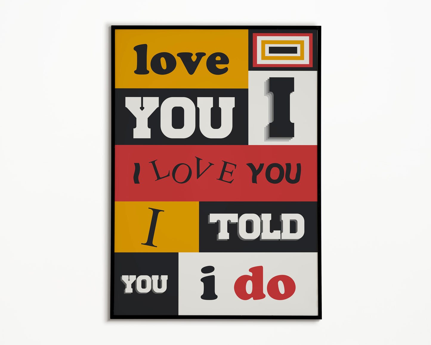 I Love You Fontaines D.C. Print