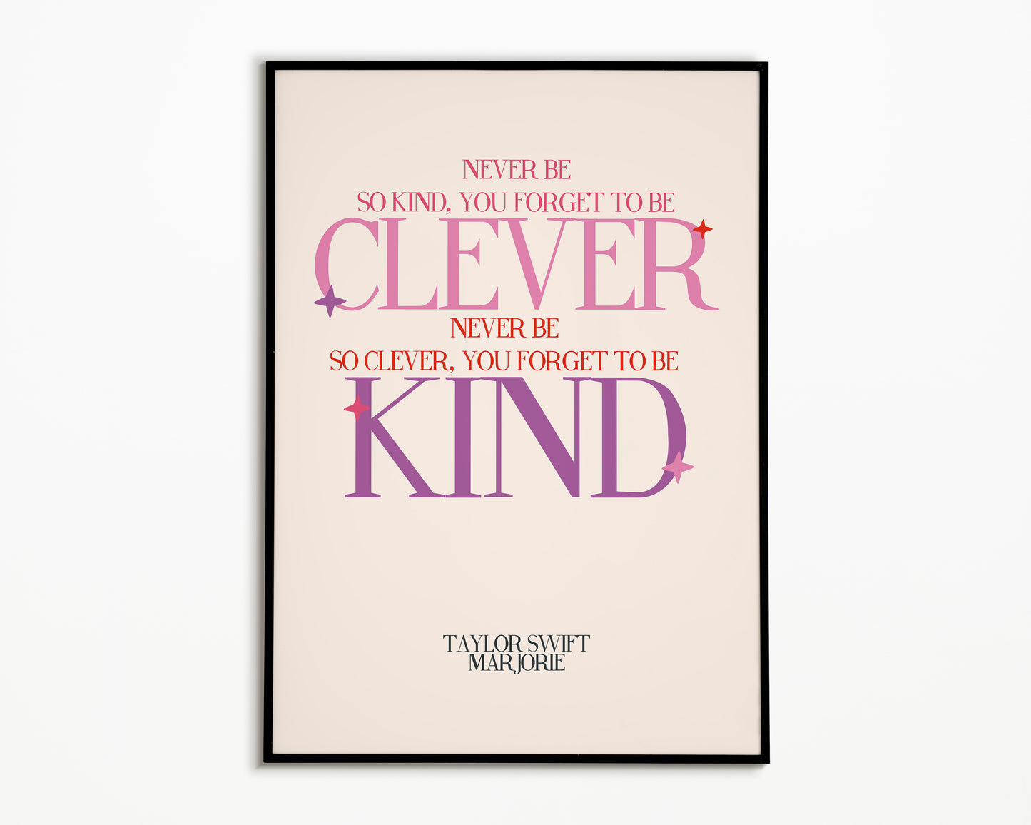 Marjorie Taylor Swift Print