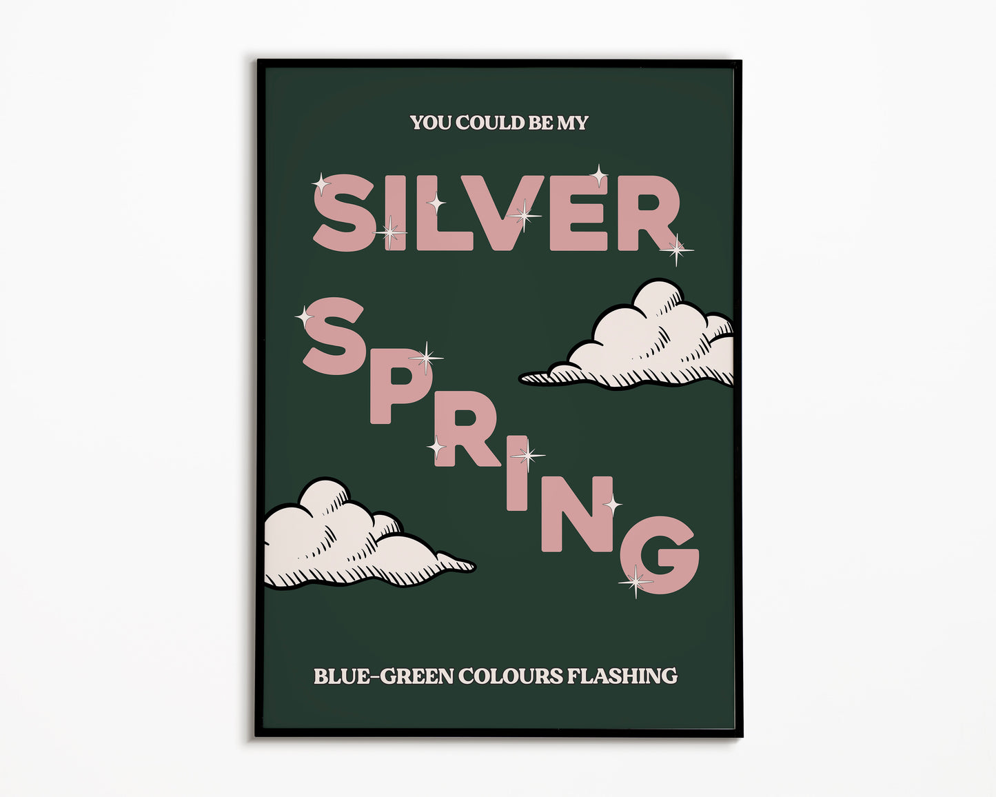 Silver Spring Fleetwood Mac Print
