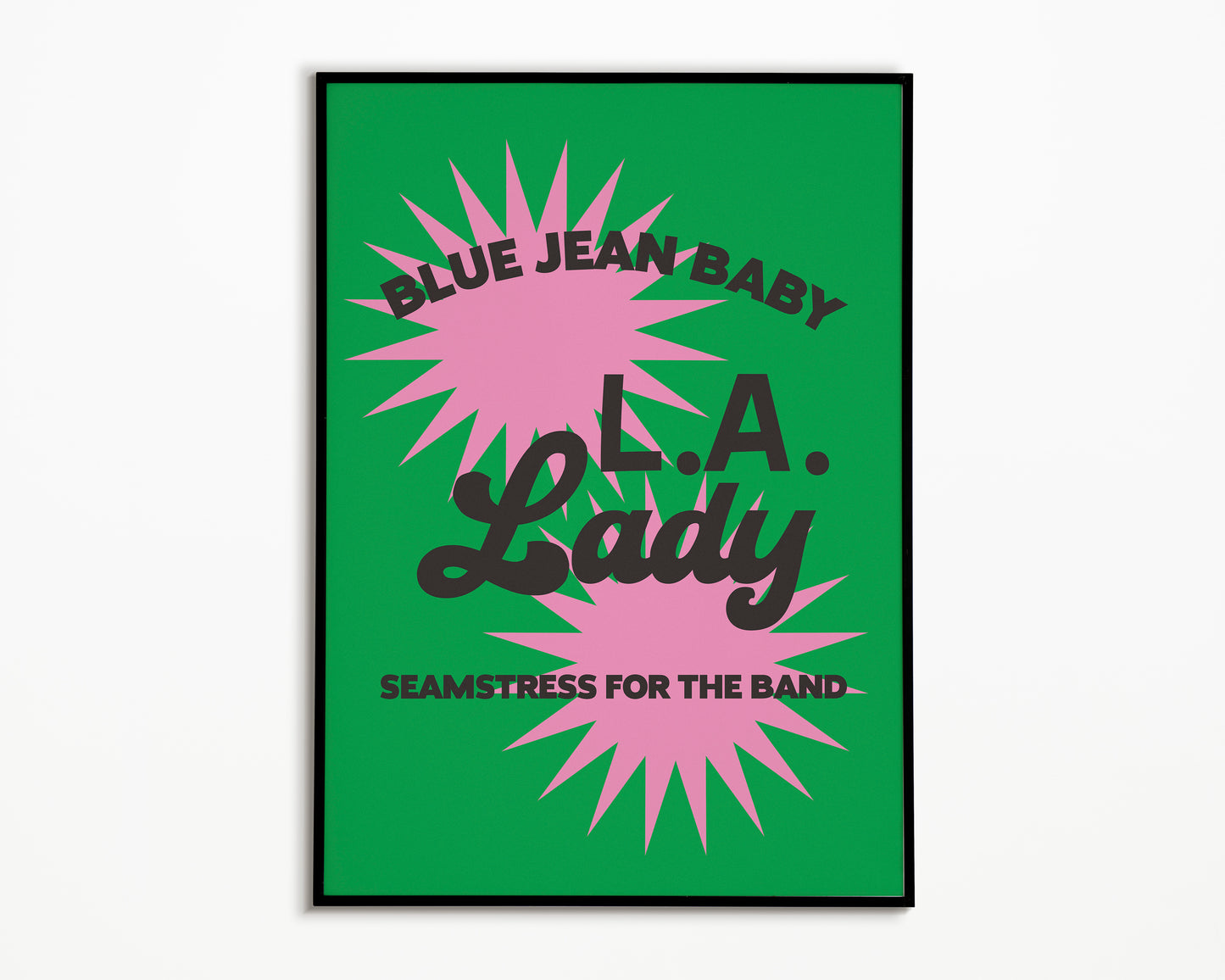 Tiny Dancer Elton John Print