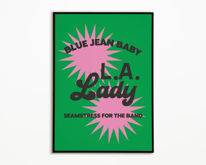 Tiny Dancer Elton John Print