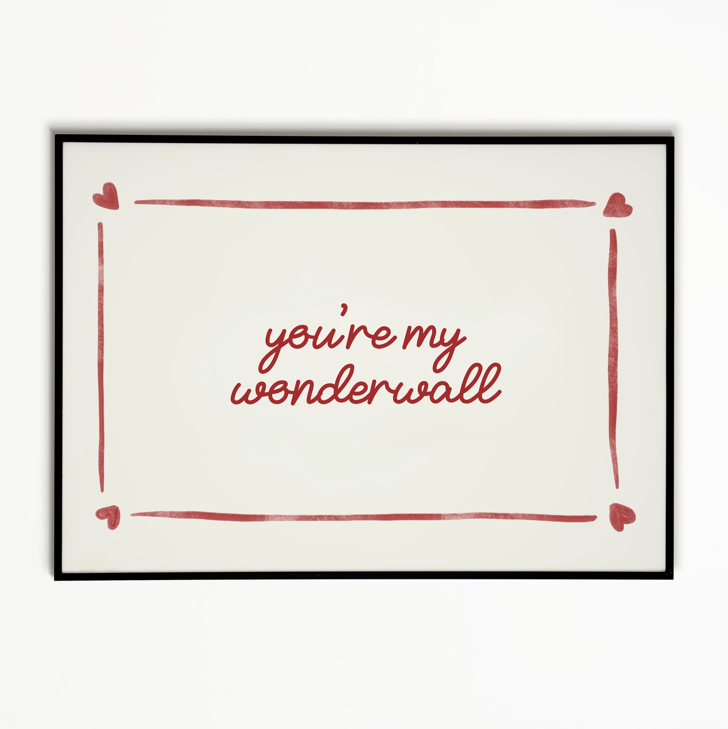 Wonderwall Oasis Print