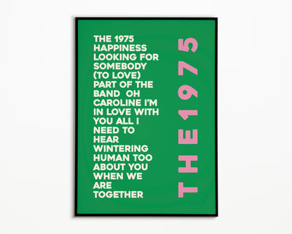 BFIAFL Album List The 1975 Print