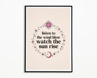 The Chain Fleetwood Mac Print