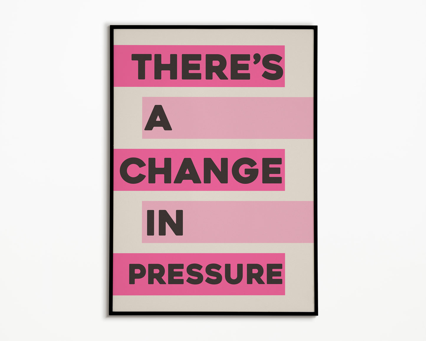 Pressure The 1975 Print