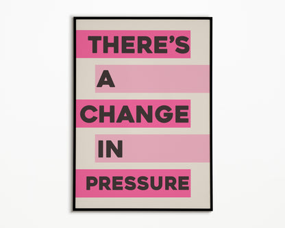 Pressure The 1975 Print