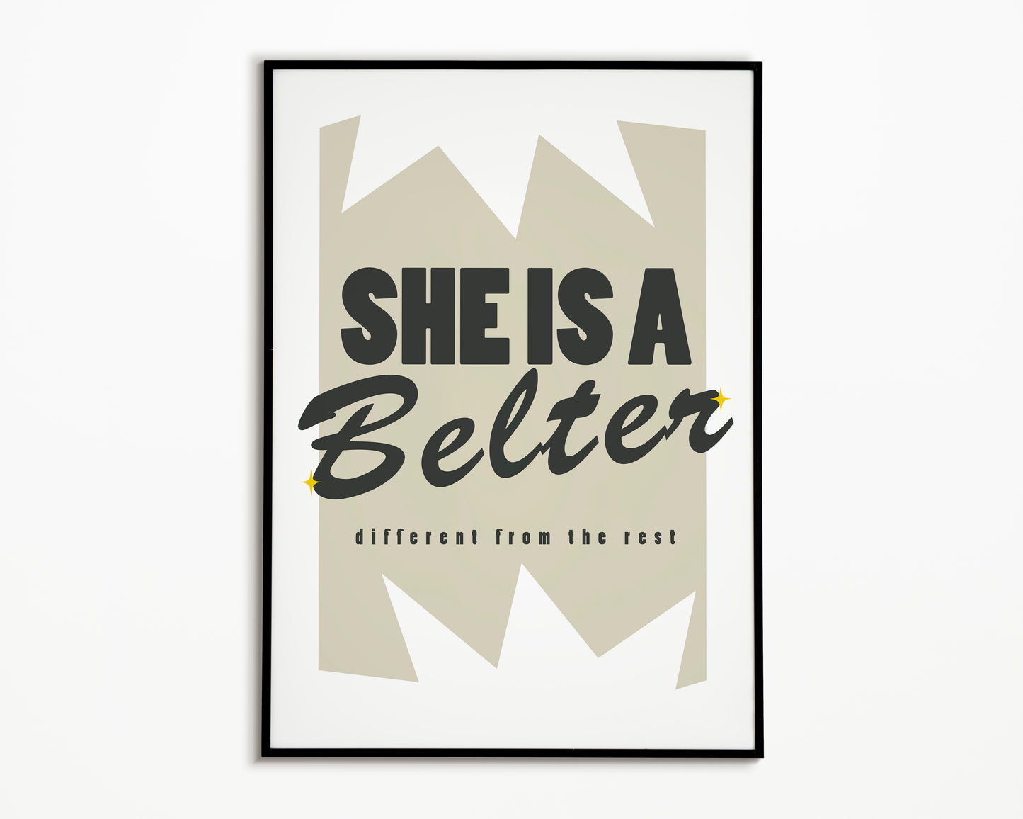 Belter Gerry Cinnamon Print