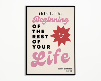 Canter Gerry Cinnamon Print