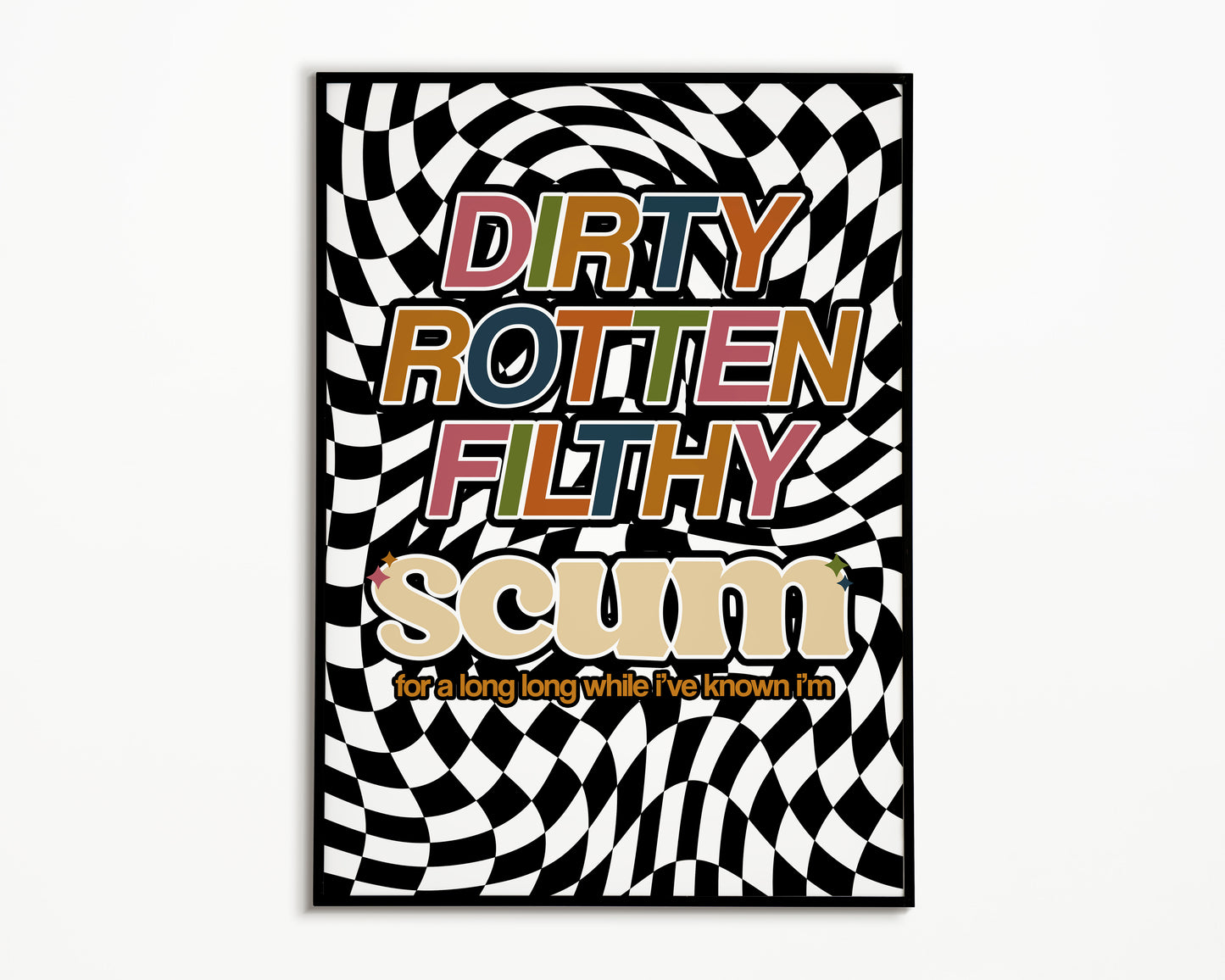 I'm Scum IDLES Print