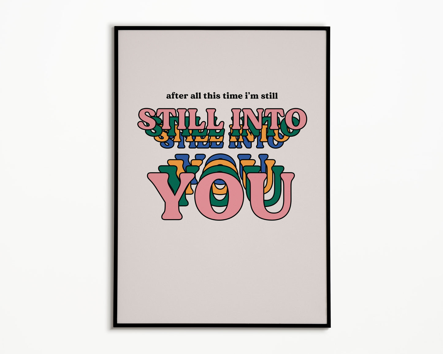 Still Into You Paramore Print