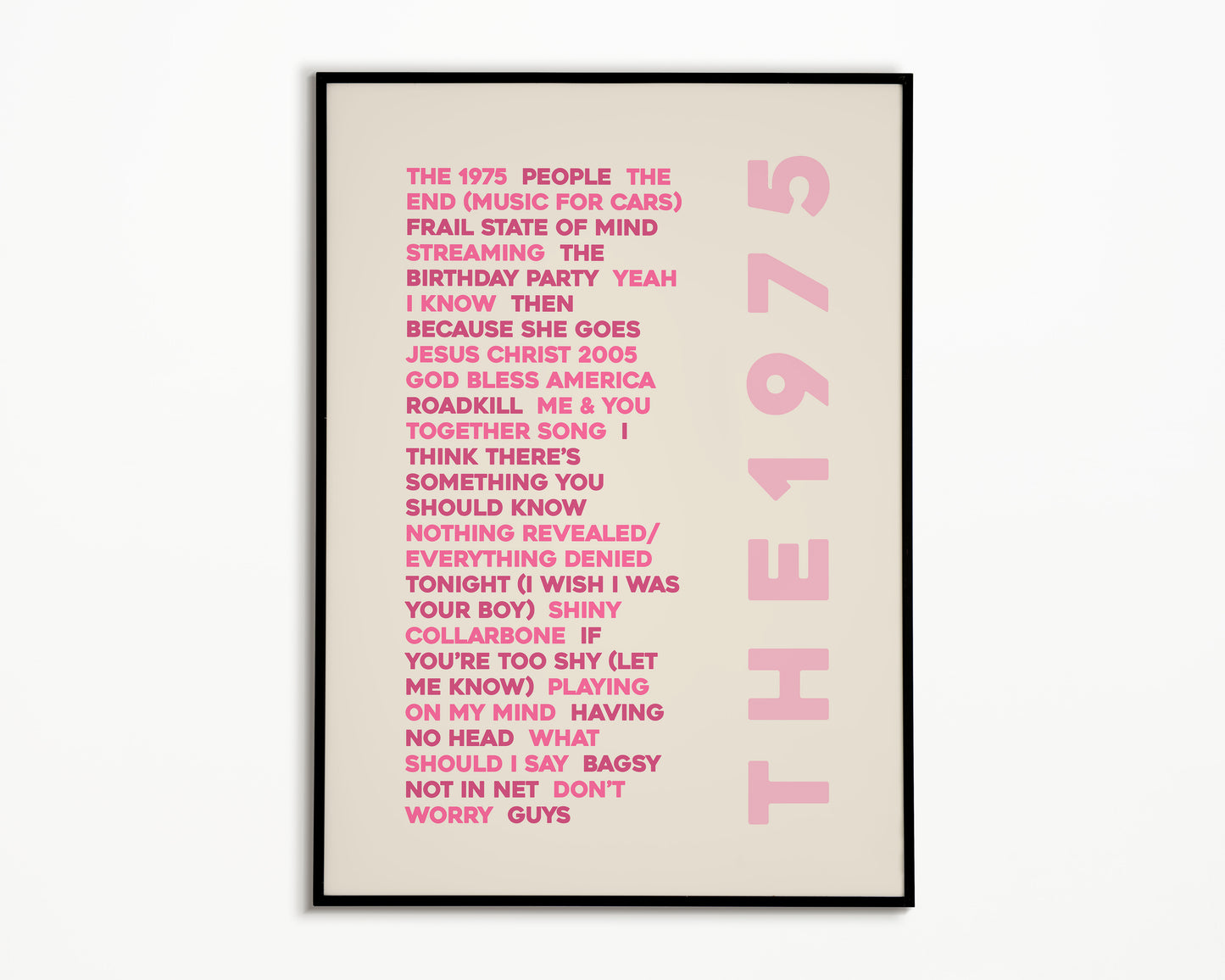 NOACF Album List The 1975 Print