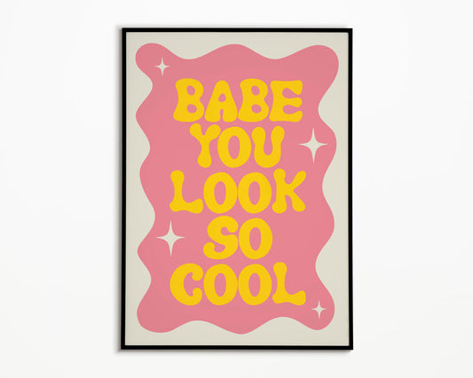 A1 Robbers The 1975 Print Pink & Yellow