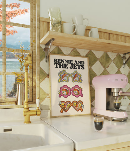 Bennie & The Jets Elton John Print