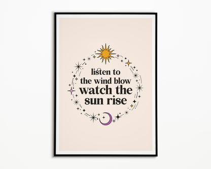 The Chain Fleetwood Mac Print