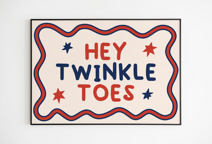 Twinkle Toes Print