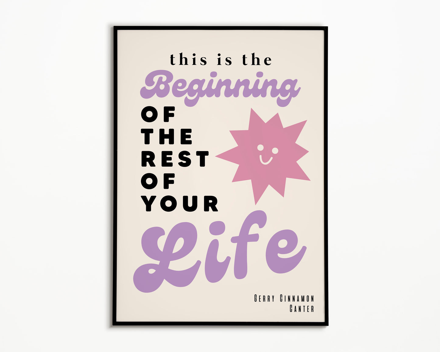 Canter Gerry Cinnamon Print