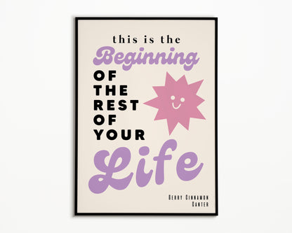 Canter Gerry Cinnamon Print