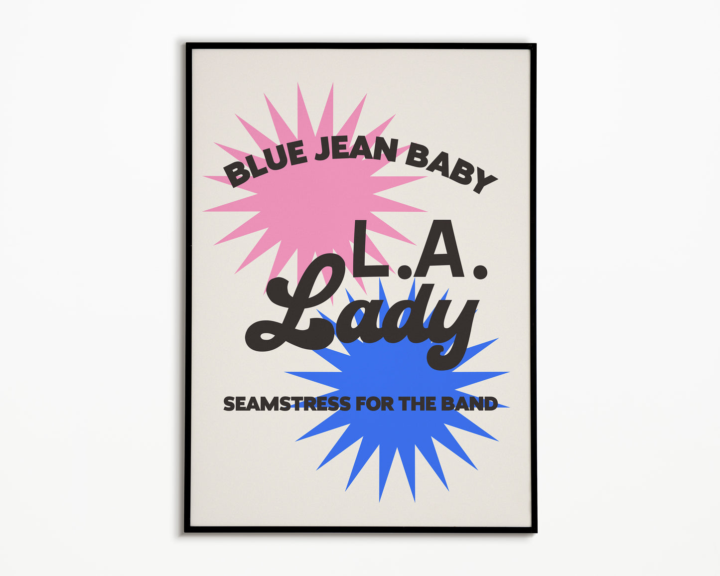 Tiny Dancer Elton John Print