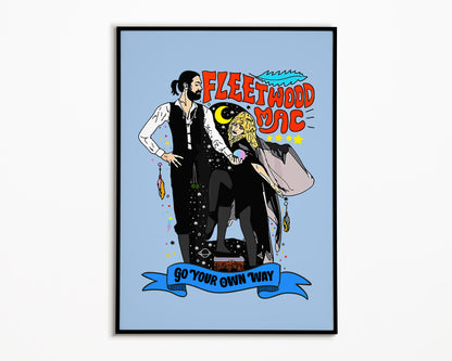 Go Your Own Way Fleetwood Mac Print