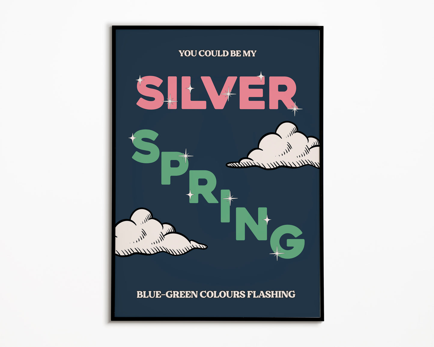 Silver Spring Fleetwood Mac Print