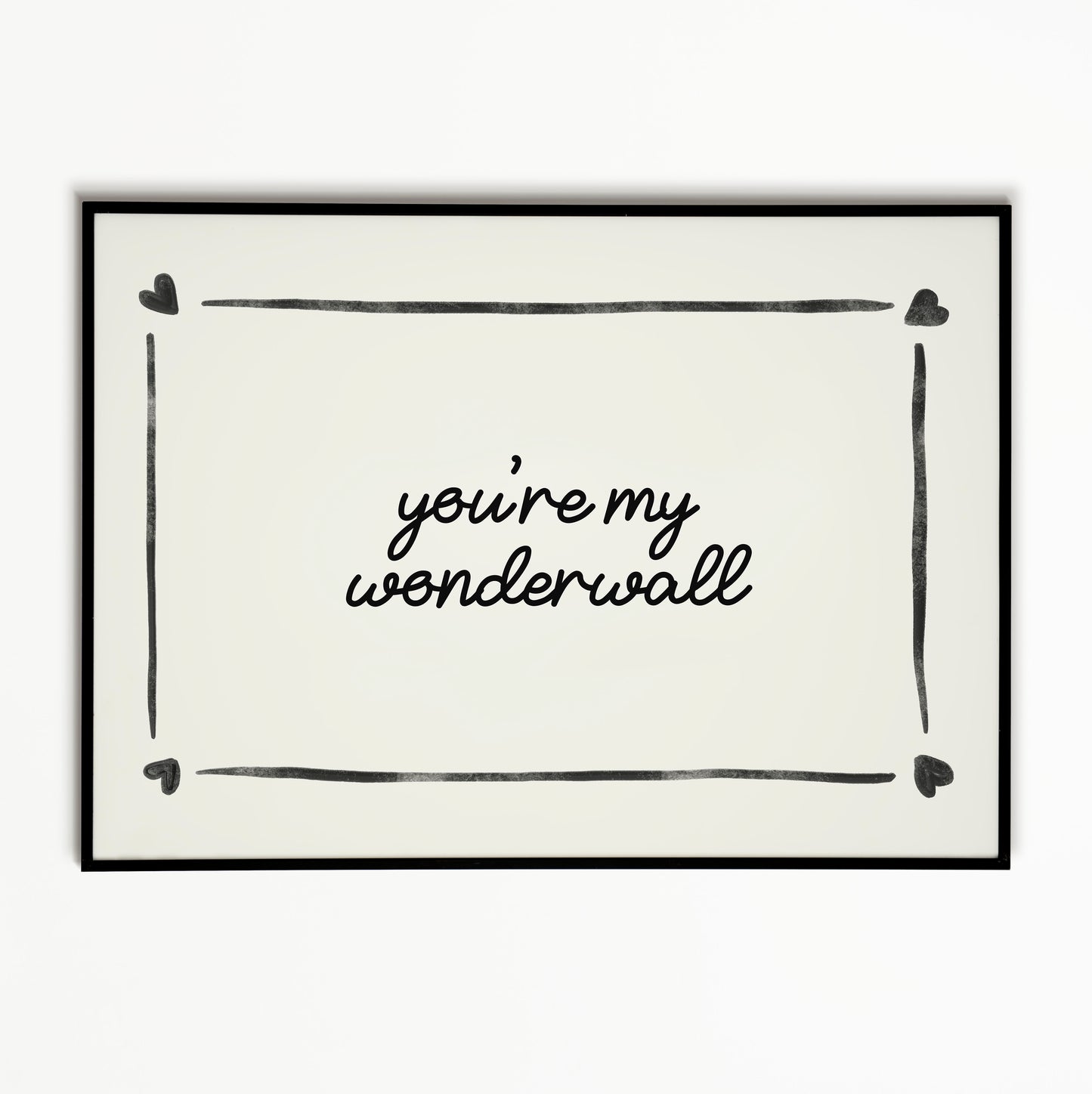 Wonderwall Oasis Print