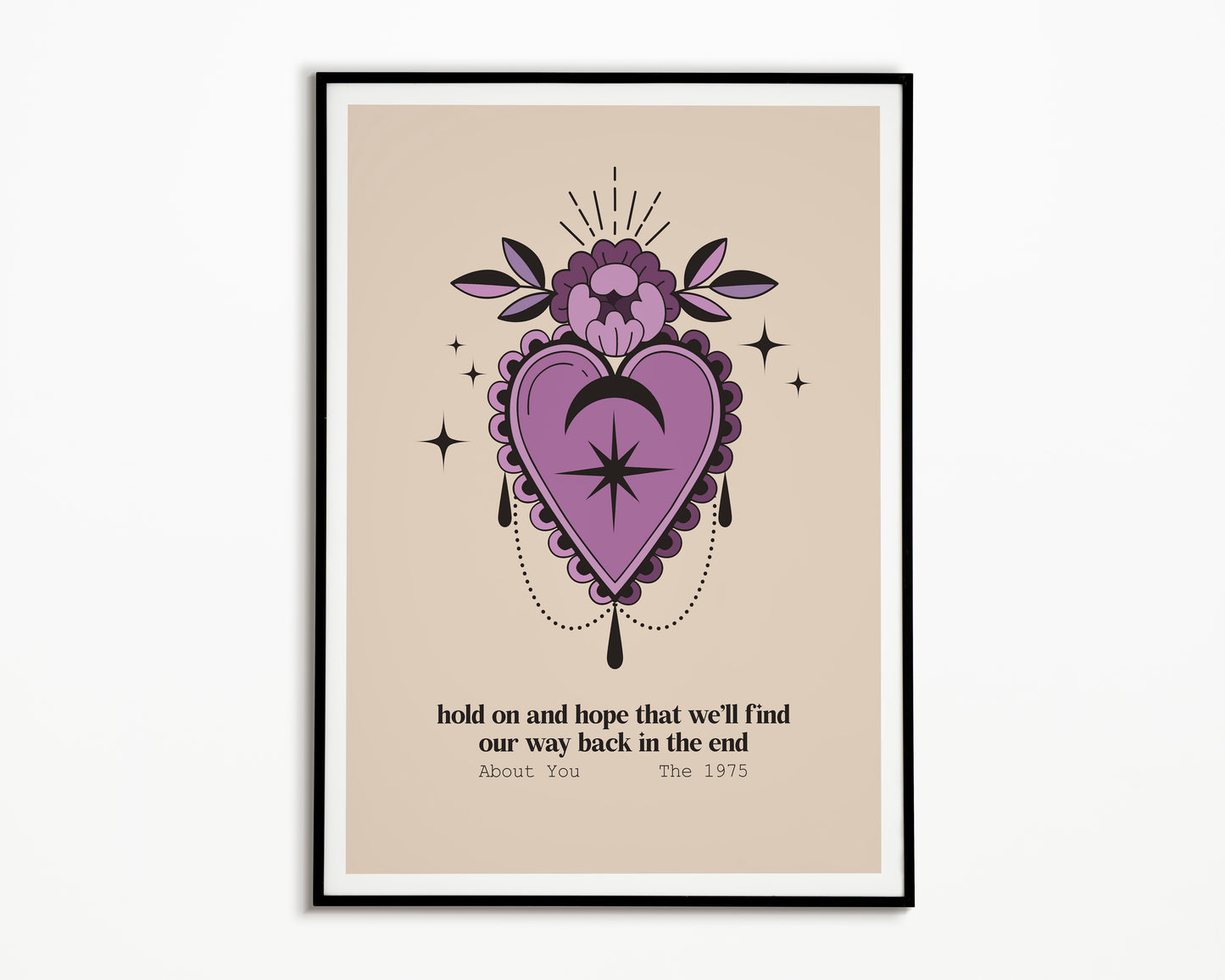 About You The 1975 Print