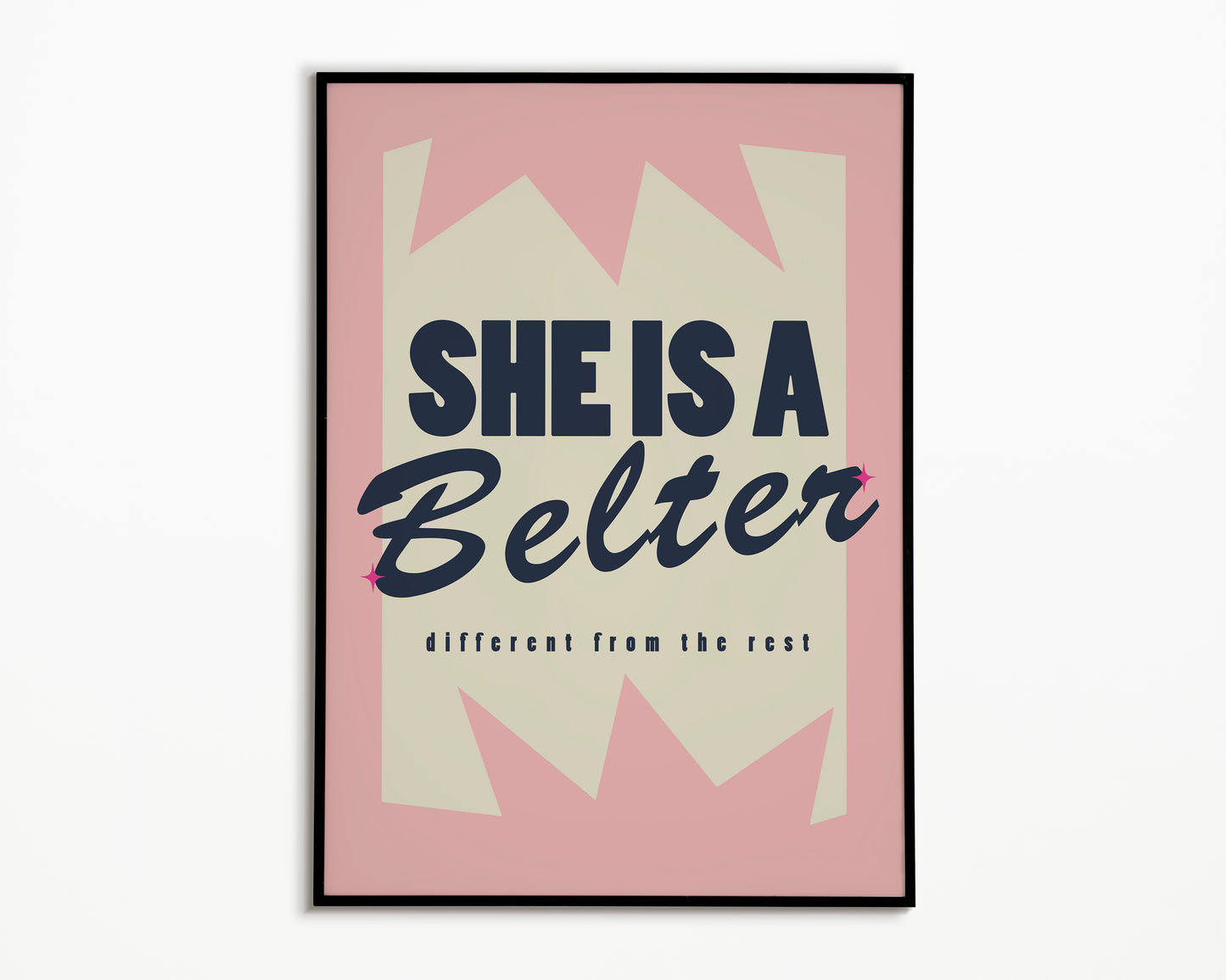 Belter Gerry Cinnamon Print