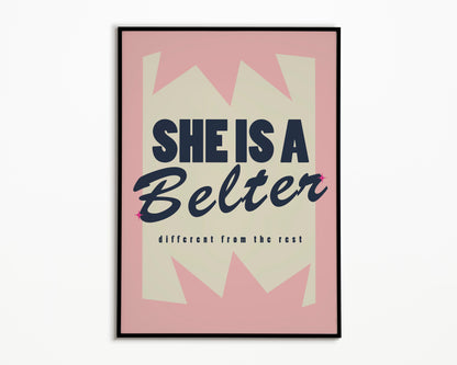 Belter Gerry Cinnamon Print