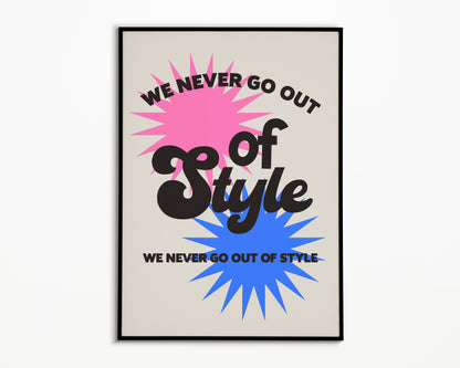 Style Taylor Swift Print