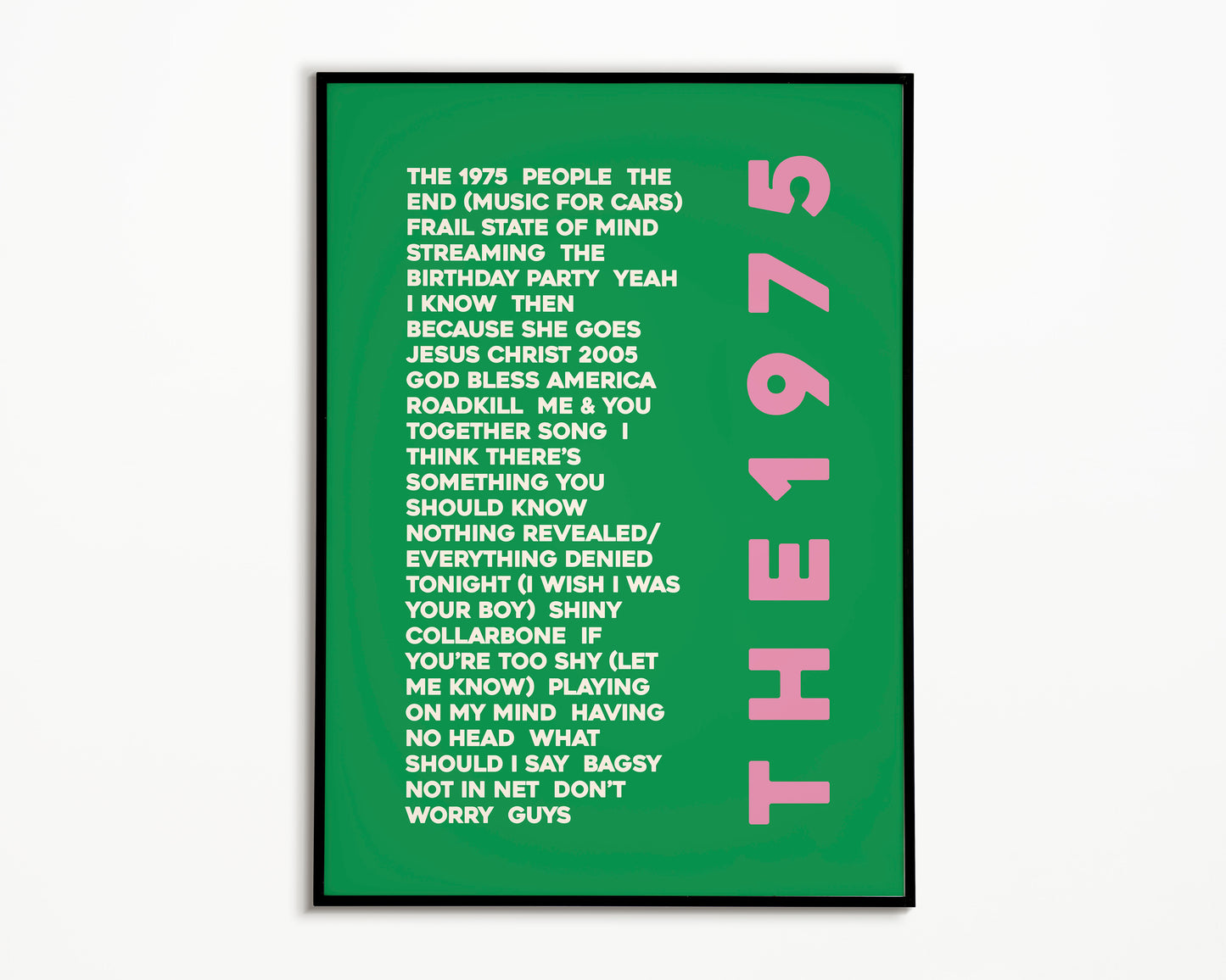 NOACF Album List The 1975 Print