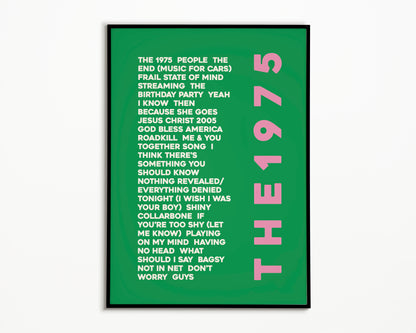 NOACF Album List The 1975 Print