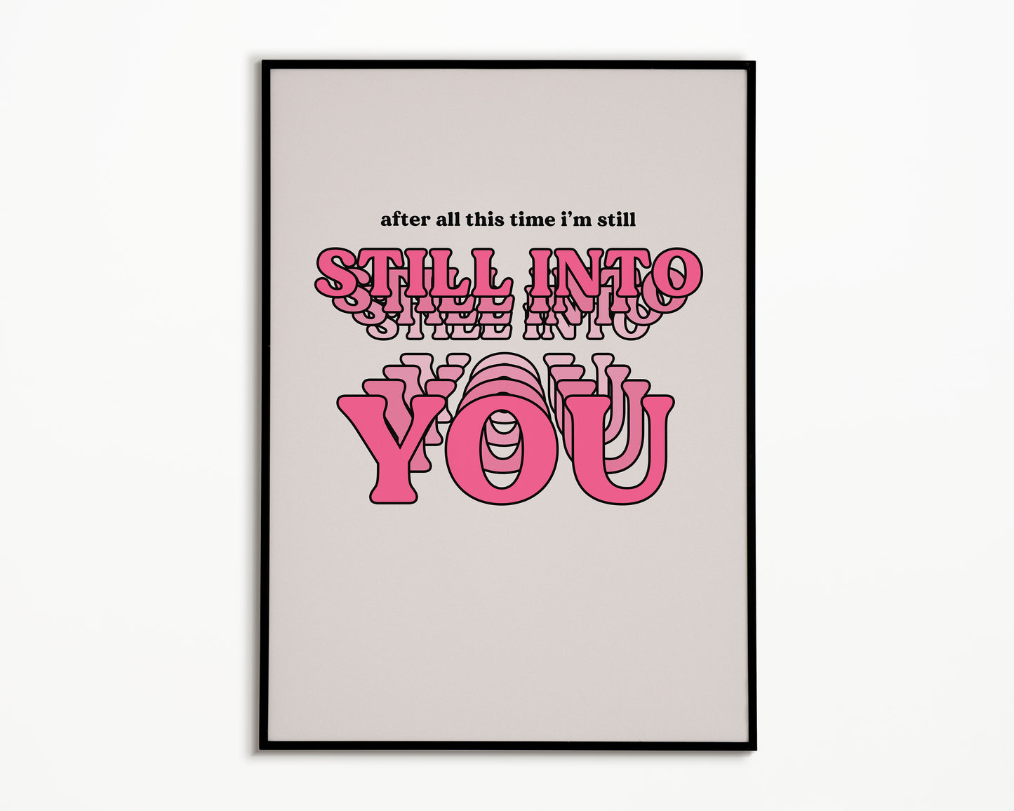 Still Into You Paramore Print